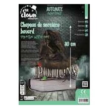 Chapeau de sorcière animé sonore lumineux 30 cm Halloween | Fiesta Factory