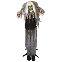 Monstre bossu animé sonore lumineux sur pied 160 cm | Fiesta Factory