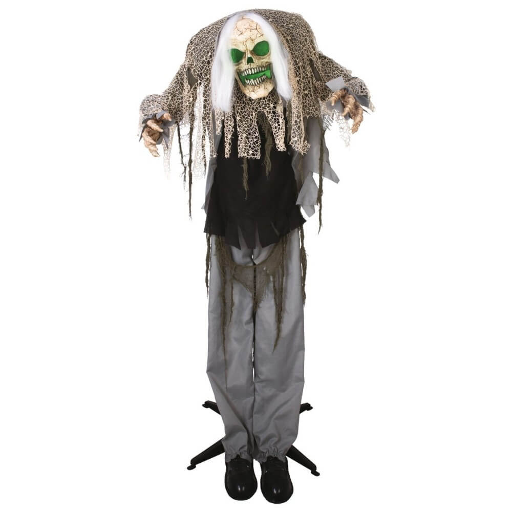 Monstre bossu animé sonore lumineux sur pied 160 cm | Fiesta Factory