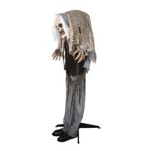 Monstre bossu animé sonore lumineux sur pied 160 cm | Fiesta Factory