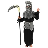 Costume messager noir gris enfant plusieurs tailles | Fiesta Factory
