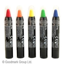 5 Crayons de Maquillage à Base d’Eau pas cher | Fiesta Factory à petit prix