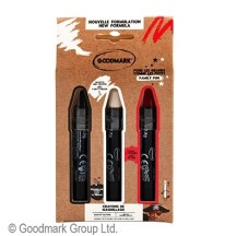 3 Crayons de Maquillage à Base d’Eau pas cher | Fiesta Factory à petit prix