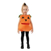 Costume citrouille avec poche à bonbons enfant 3/4 ans | Fiesta Factory