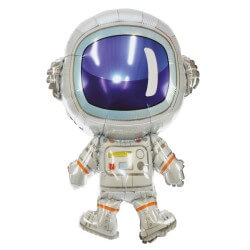 Ballon aluminium Astronaute – 59 x 82 cm – Air ou hélium - 21202 - Ballons aluminium