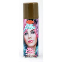 Laque couleur cheveux marron 125 ml – Spray colorant | Fiesta Factory