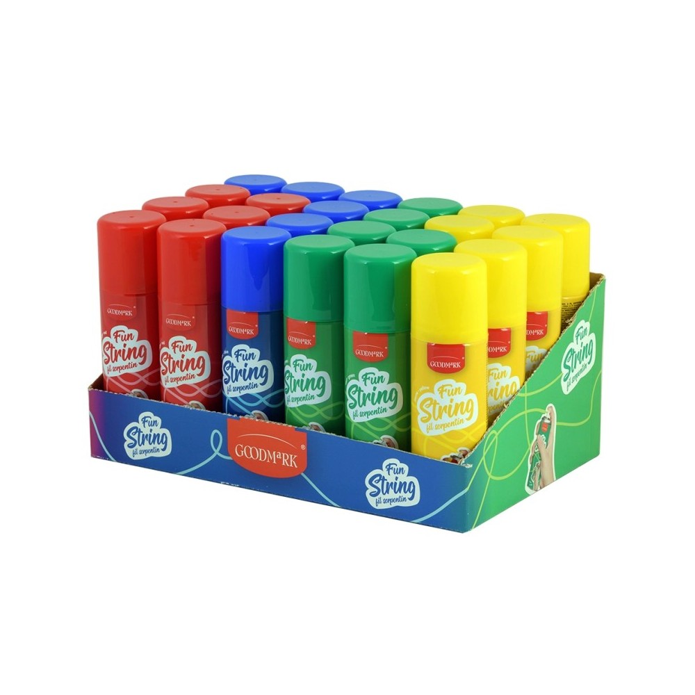 Bombe fils serpentins 83 ml – Couleur aléatoire | Fiesta Factory