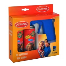 Coffret pistolet lance-ficelle avec 2 recharges | Fiesta Factory