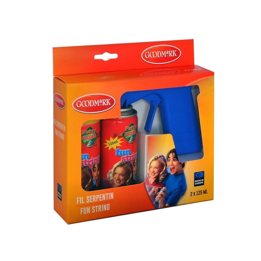 Coffret pistolet lance-ficelle avec 2 recharges | Fiesta Factory