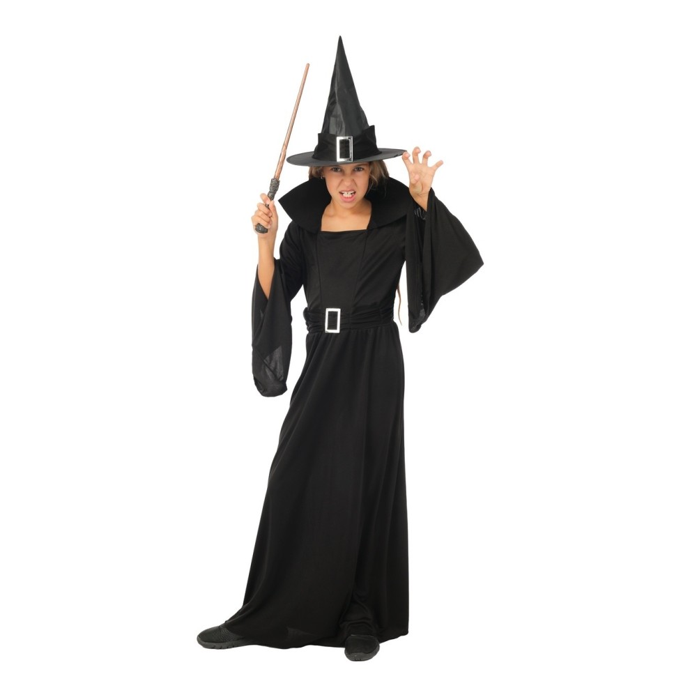 Costume sorcière enfant noir pas cher | Fiesta Factory