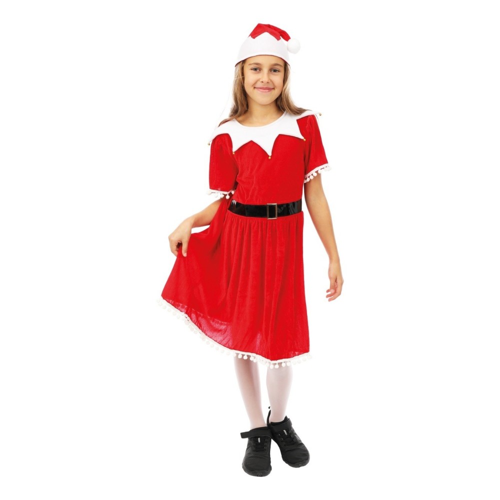 Costume Mère Noël fille pas cher | Fiesta Factory