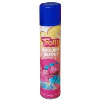 Spray fixateur cheveux Trolls bleu électrique 200 ml pas cher | Fiesta Factory
