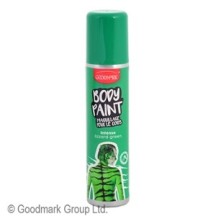 Spray couleur corps 75 ml couleurs assorties (à l’unité) -  - Accessoires de déguisement
