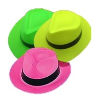 Chapeau fluo PVC pas cher | Fiesta Factory