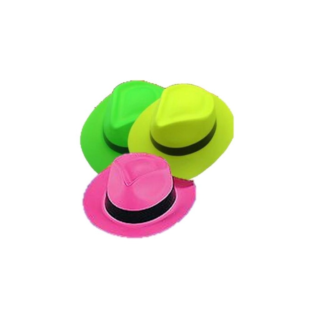 Chapeau fluo PVC pas cher | Fiesta Factory