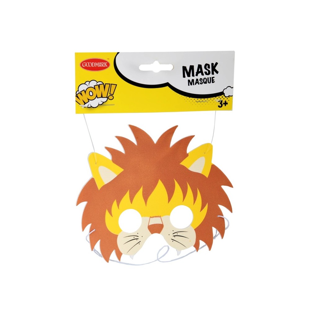 Masque enfant animaux EVA pas cher | Fiesta Factory