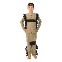 Costume Indien Enfant Pas Cher Beige – Déguisement Fiesta Factory