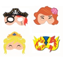 Masque enfant EVA sans menton pas cher | Fiesta Factory