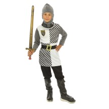Costume Chevalier Enfant Pas Cher Gris – Déguisement Fiesta Factory