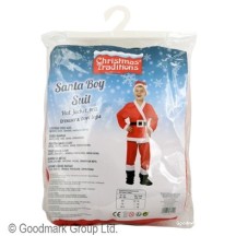 Costume Père Noël garçon pas cher | Fiesta Factory