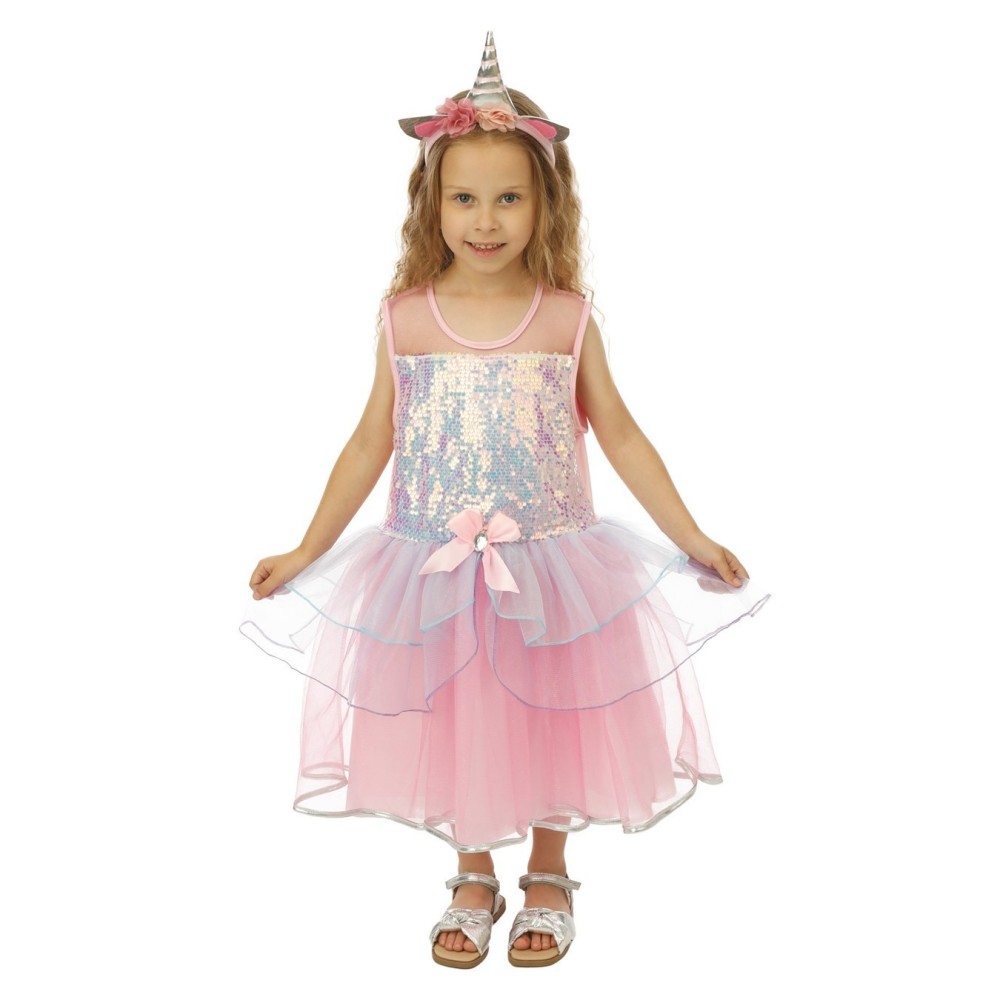 Costume Licorne Enfant Fille Rose Pas Cher – Déguisement Fiesta Factory