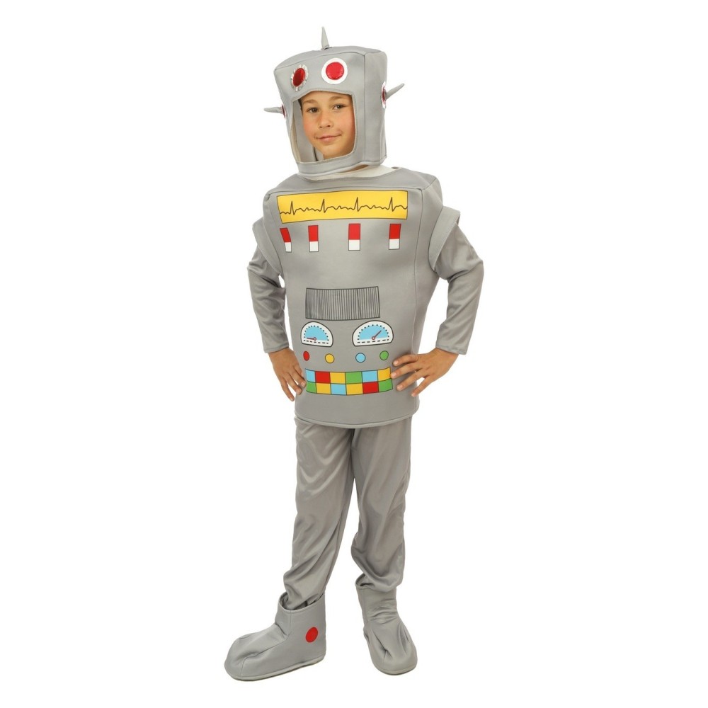 Costume Robot Enfant Pas Cher – Déguisement Futuriste Fiesta Factory
