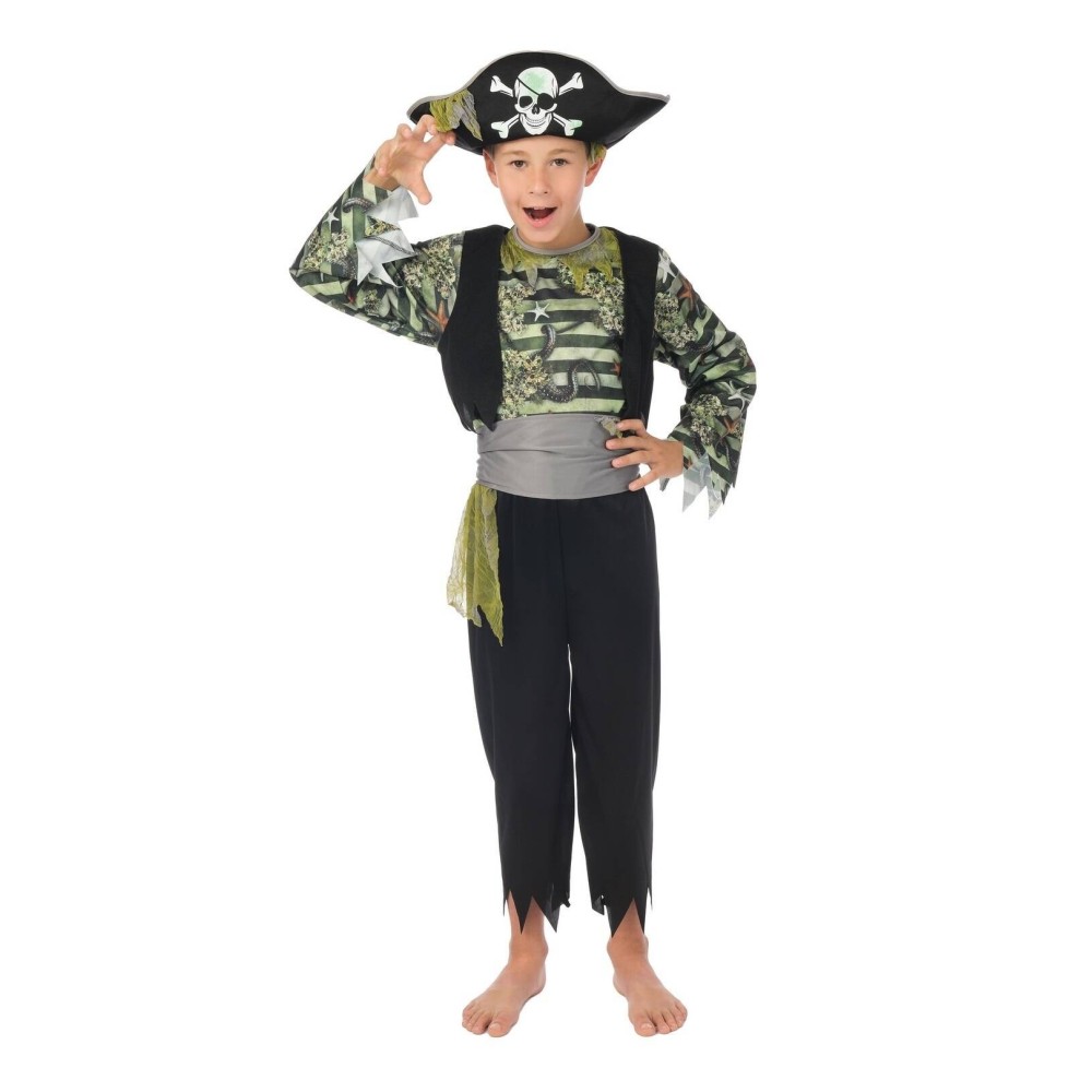 Costume Pirate Zombie Garçon Pas Cher – Déguisement Halloween Fiesta Factory