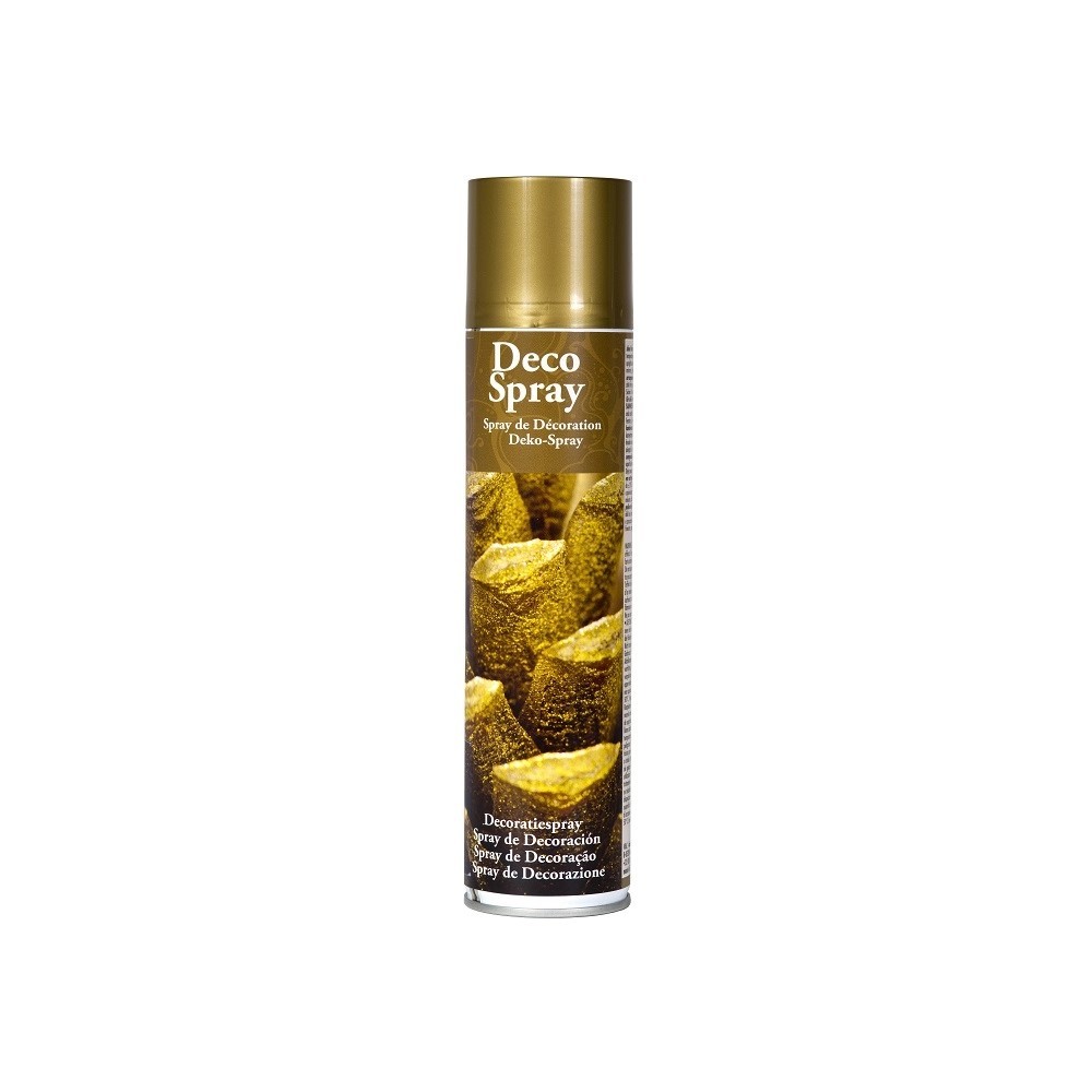 Laque or 400ml pas cher – Spray doré décoration | Fiesta Factory