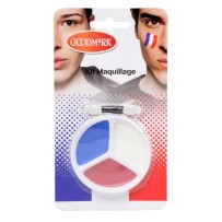 Kit maquillage France pas cher – Supporter bleu blanc rouge | Fiesta Factory