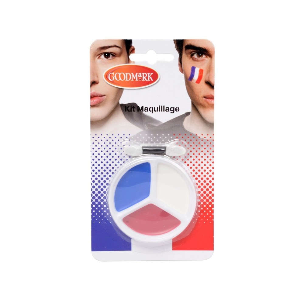 Kit de maquillage France – Supporter tricolore pas cher - 02021021-NF - Kits Maquillage
