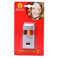 Crayon maquillage Belgique 3-en-1 Diables Rouges pas cher | Fiesta Factory