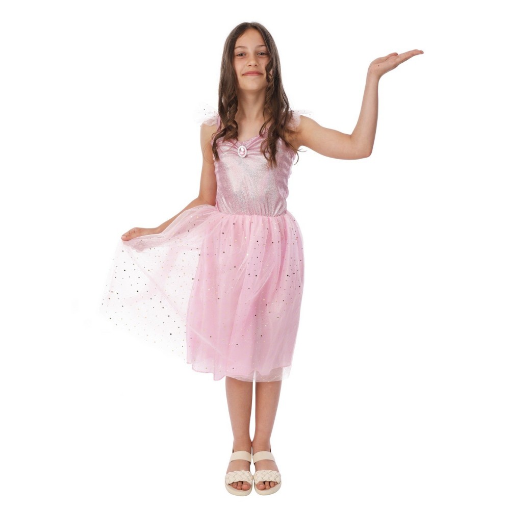Costume Princesse Rose Enfant Pas Cher – Déguisement Fiesta Factory