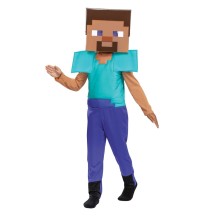 Minecraft™ Costume Steve Enfant Pas Cher – Déguisement Officiel Fiesta Factory