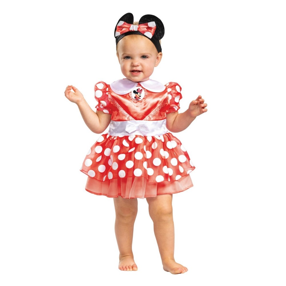 Disney™ Costume Minnie Rouge Enfant Pas Cher – Déguisement Officiel Fiesta Factory