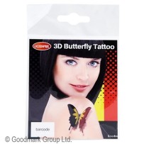 Tatouages supporter 3D Belgique pas cher – Fiesta Factory