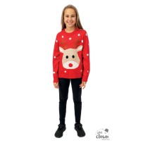 Pull de Noël Enfant Renne Pas Cher – Fiesta Factory