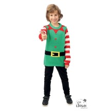 Pull de Noël enfant lutin pas cher – Fiesta Factory à petit prix