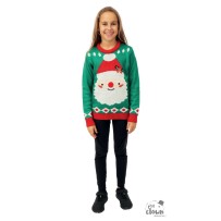 Pull de Noël enfant Père Noël pas cher – Fiesta Factory à petit prix