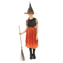 Costume sorcière enfant orange noir pas cher – Fiesta Factory à petit prix