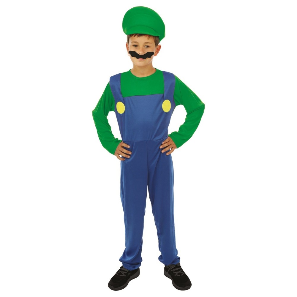 Costume plombier enfant bleu vert pas cher – Fiesta Factory à petit prix