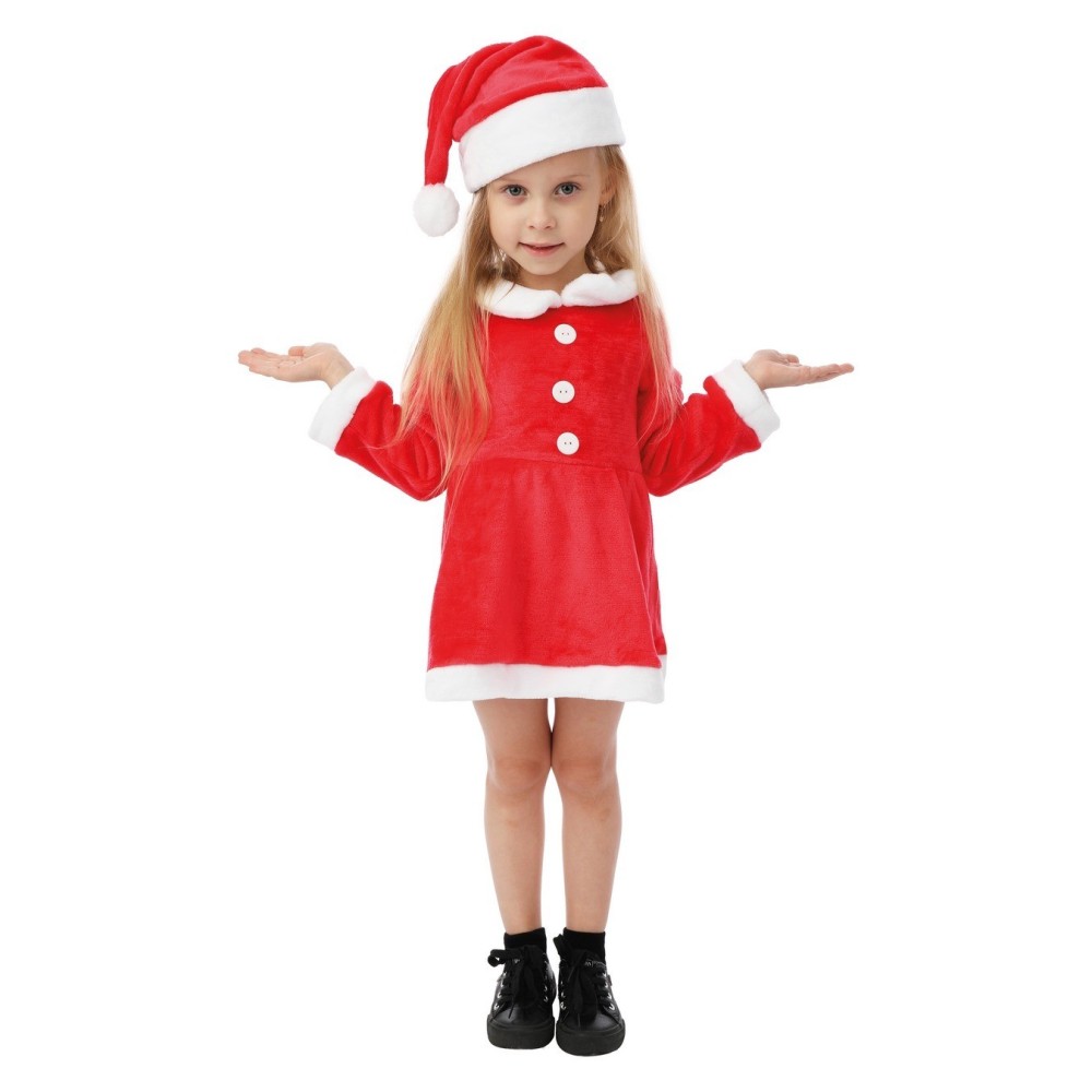 Costume Mère Noël enfant pas cher – Fiesta Factory à petit prix