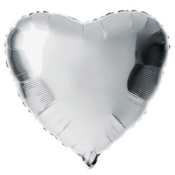 Ballon cœur aluminium 40 cm – Disponible en 6 couleurs – Air ou hélium - BALCOEUR - Ballons aluminium