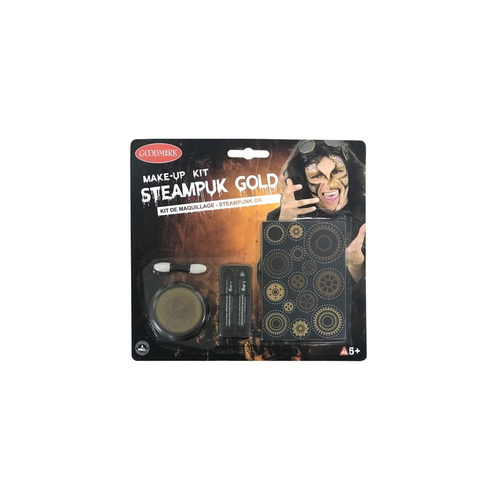 Kit personnage Halloween Steampunk Or pas cher – Fiesta Factory