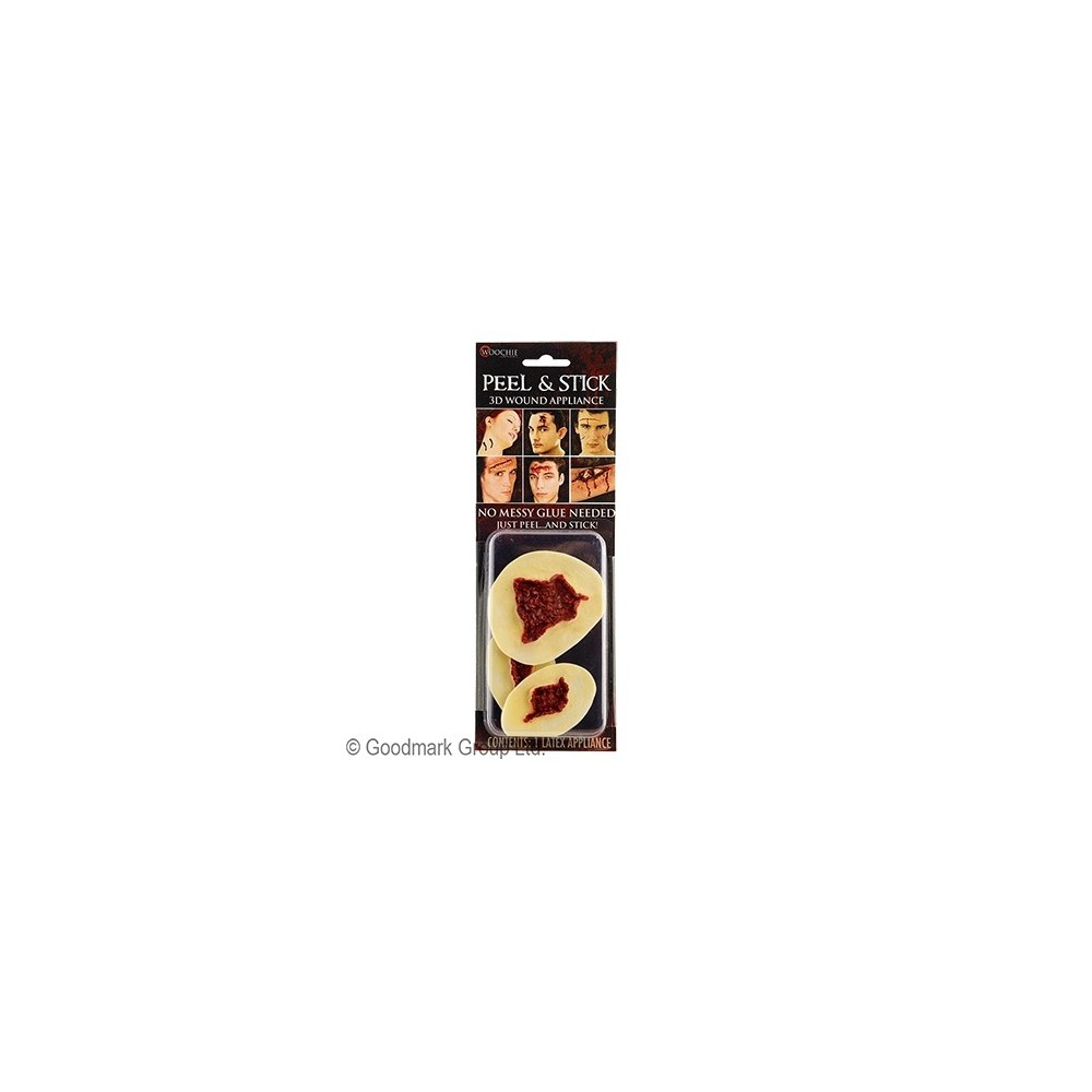 Fausse cicatrice Woochie Traqueur de la nuit peel & stick pas cher – Fiesta Factory