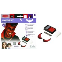 Kit maquillage diable Halloween pas cher – Fiesta Factory