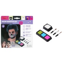 Kit maquillage UV palette blanc fluorescent pas cher – Fiesta Factory