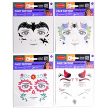 Tatouages visage humour ass pas cher | Fiesta Factory