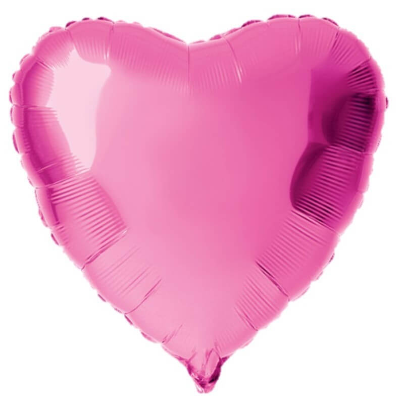 Ballon cœur aluminium 40 cm – Disponible en 6 couleurs – Air ou hélium - BALCOEUR - Ballons aluminium