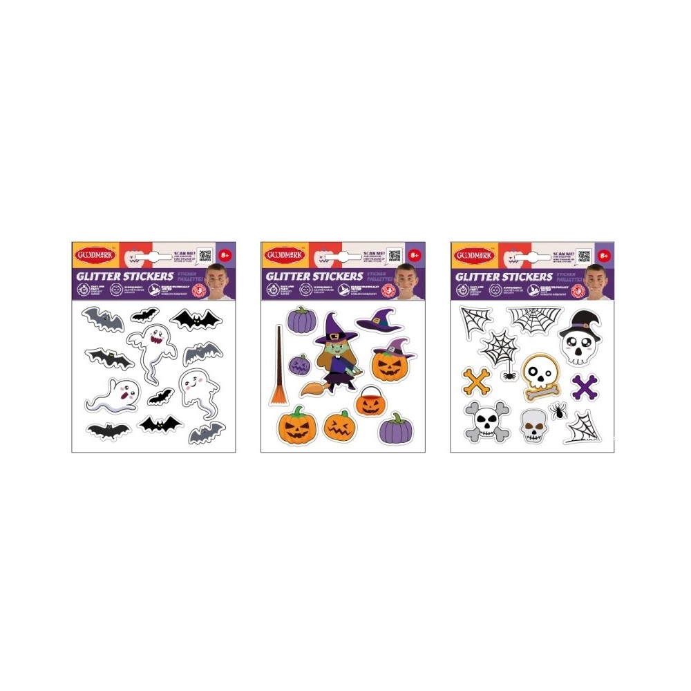 Autocollants drôles corps pas cher assortiment x3 | Fiesta Factory