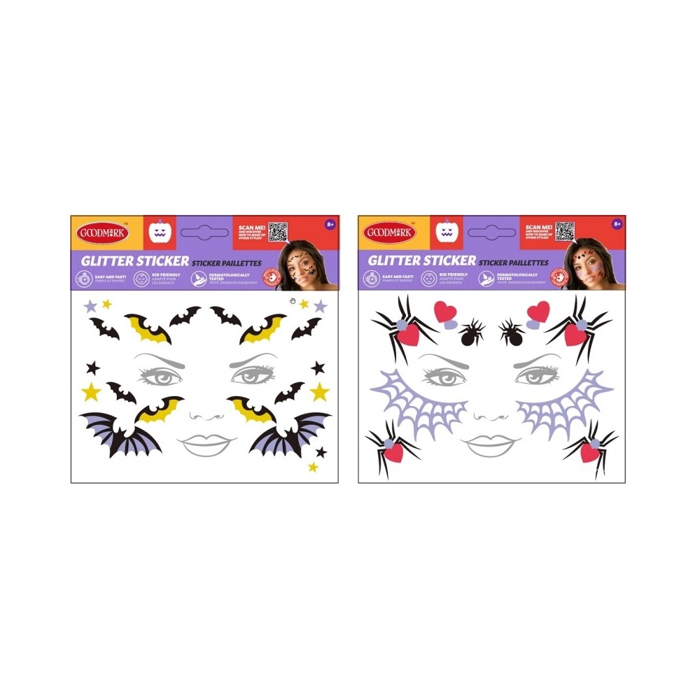 Tatouages enfants pas cher assortiment x4 | Fiesta Factory